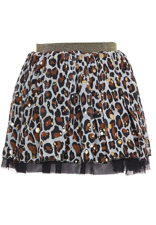 GUESS - Leopard Print Skirt Animal Print