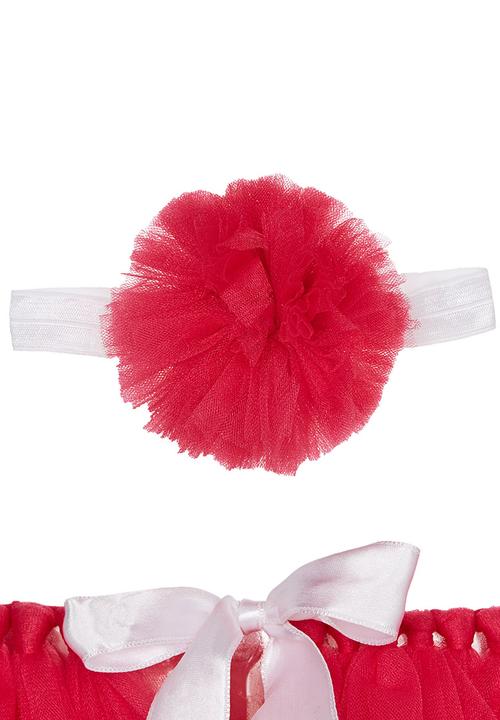 Baby Corner - Tutu + Hair band Mid Pink