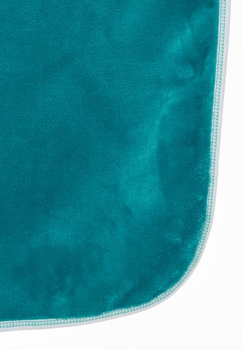 Luke & Lola - Reversible Receiving Blanket Green
