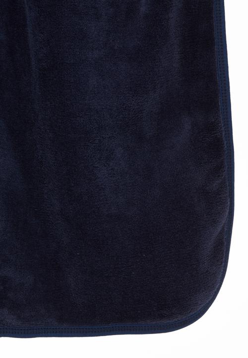 Luke & Lola - Reversible Receiving Blanket Navy