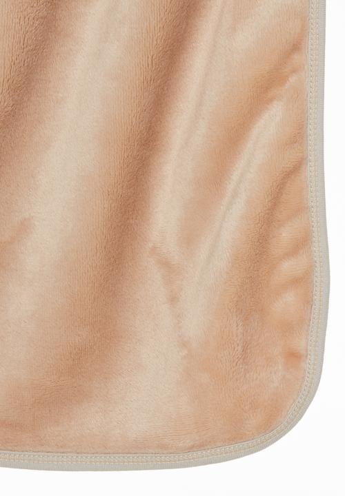 Luke & Lola - Reversible Receiving Blanket Pale Pink