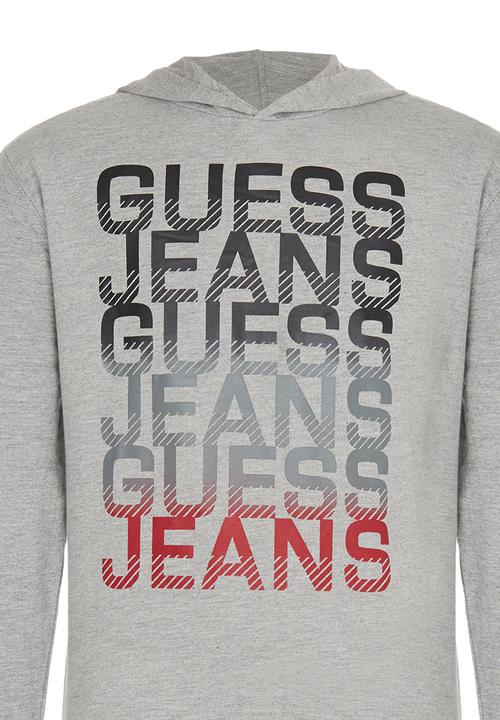GUESS - Guess Pullover Hoody Grey