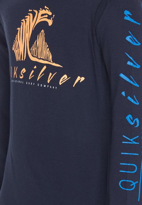 Quiksilver - Cold December Boys - Longsleeve Tee Navy
