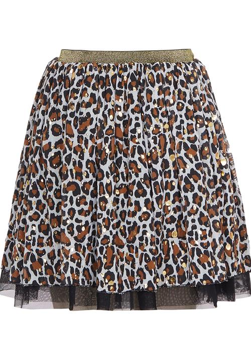 GUESS - Leopard Printed  Skirt Animal Print