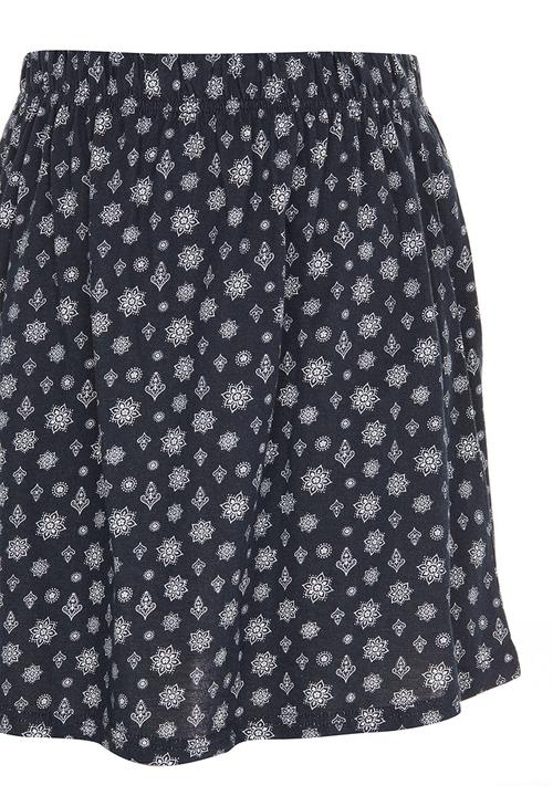 Rebel Republic - A-line Skirt Multi-colour