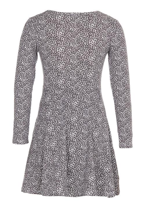 Rebel Republic - Long Sleeve Jersey Dress Multi-colour