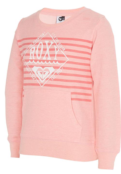 Roxy - Hazy Day - Fleece Sweater Top Orange