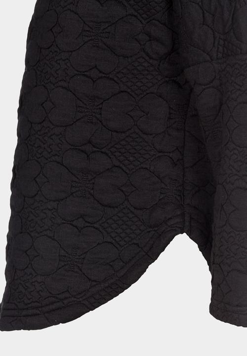 Pop Candy - Fleece Top  Black