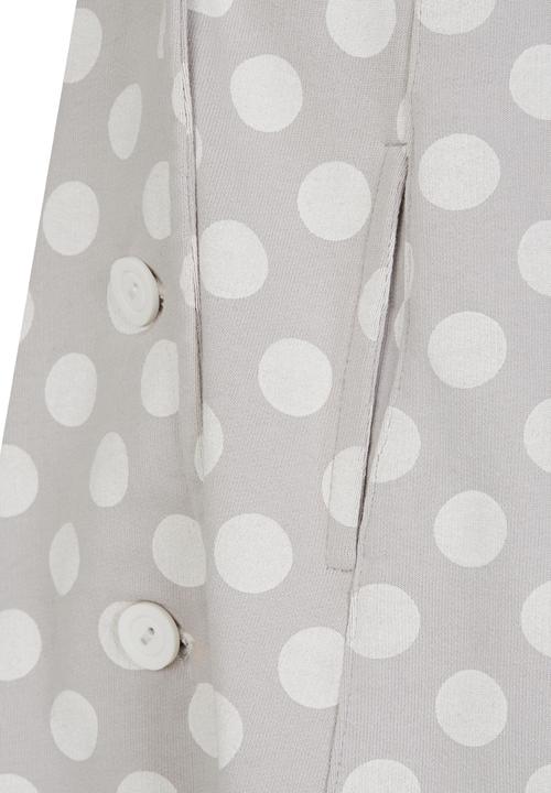 Just chillin - Dots Coat Grey