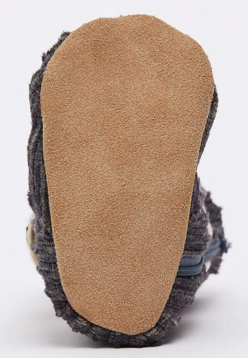 Myang - Charcoal Cord Boots Dark Grey