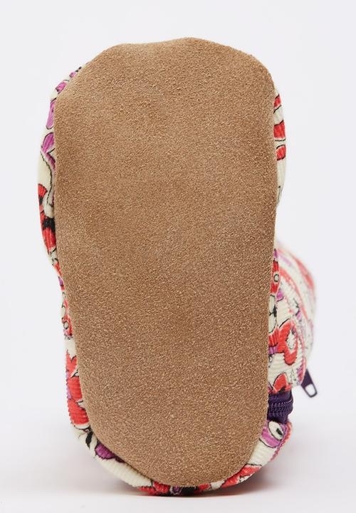 Myang - Floral Cord   Boots Multi-colour