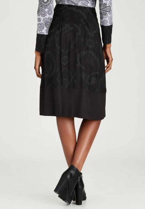 Maya Prass - Sizani Swing Skirt Black
