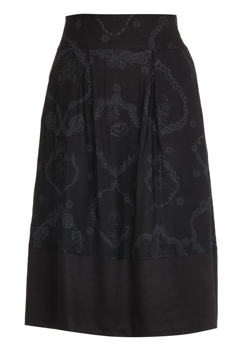 Maya Prass - Sizani Swing Skirt Black