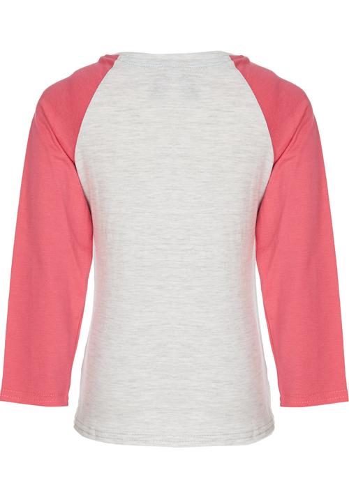 Lizzy - Printed T-Shirt Mid Pink