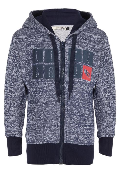 Lizzard - Printed Hoody Navy