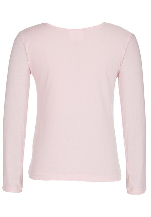 Rebel Republic - Printed Long Sleeve Tee Mid Pink