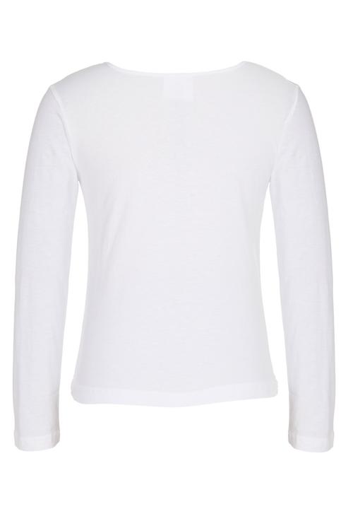 Rebel Republic - Printed Long Sleeve Tee White