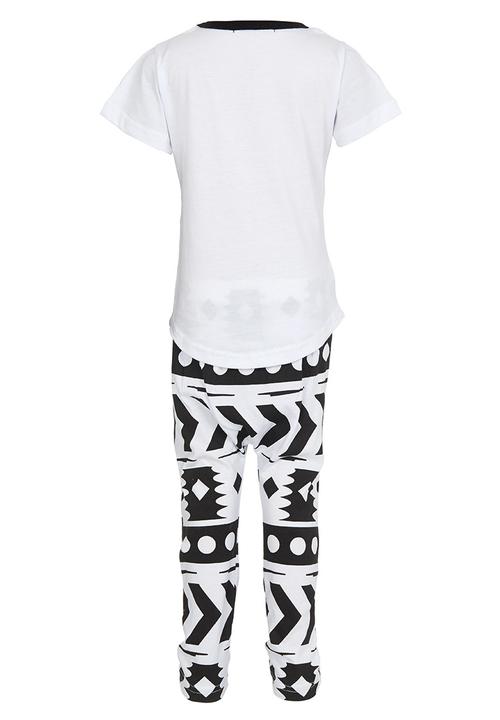 Pop Candy - Wild Gypsy Pj Set Black and White