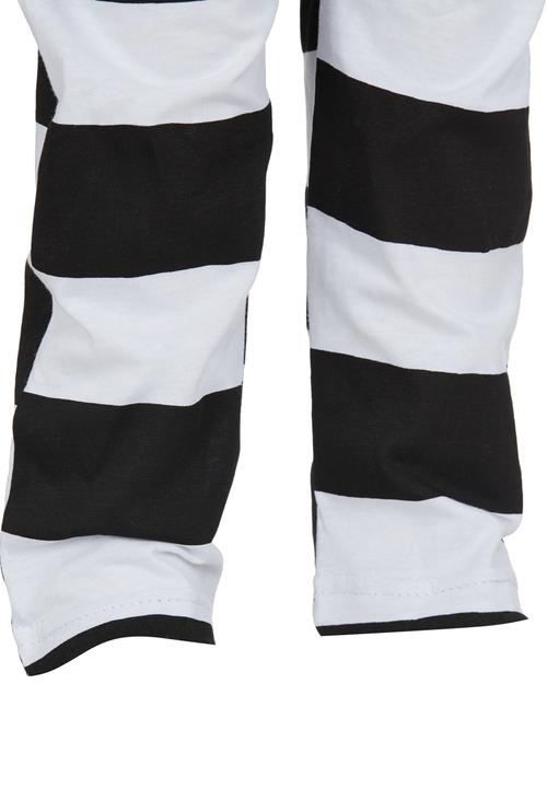 Pop Candy - Love  Pj Set Black and White
