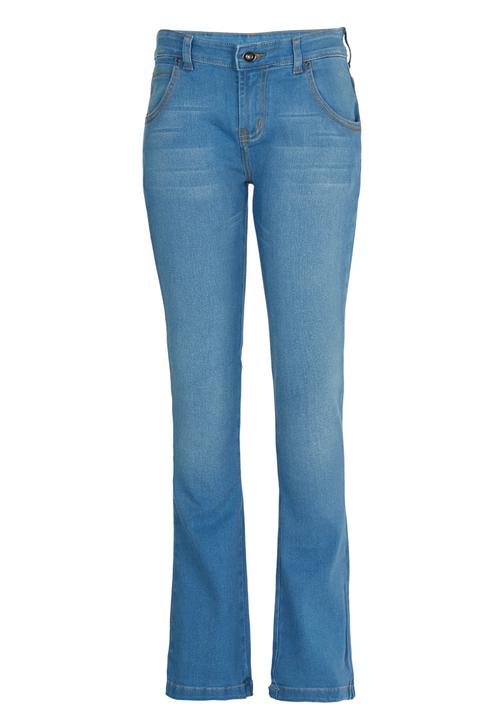 Rebel Republic - Bootleg Jeans Mid Blue