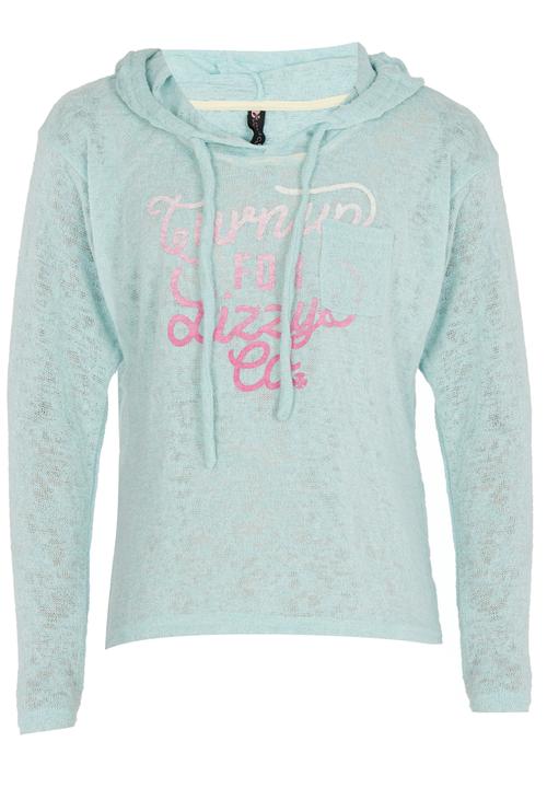 Lizzy - Pale Mint Hoody Light Green