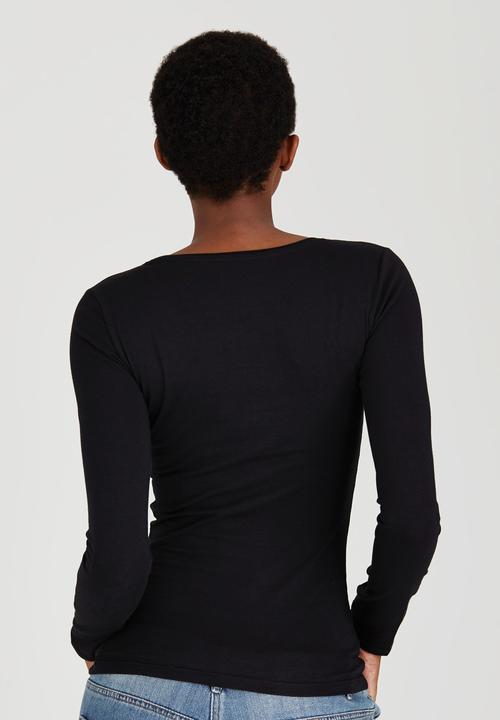 GUESS - Ombre Embellished Tee Black