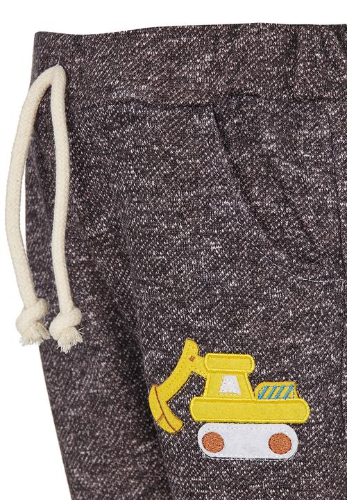Pop Candy - Trackter  Track Pants Dark Grey