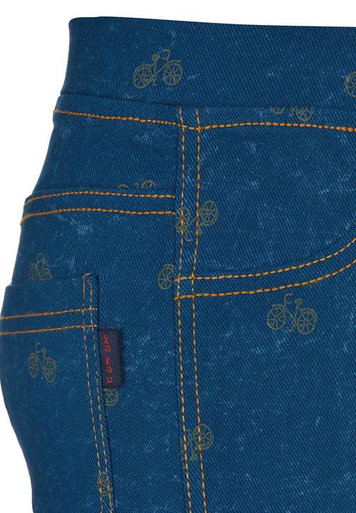 Pop Candy - Blue Jeggings  Mid Blue