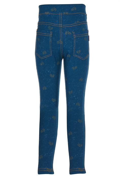 Pop Candy - Blue Jeggings  Mid Blue