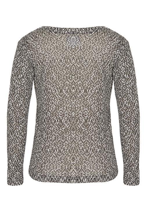 Rebel Republic - Cut and Sew Jumper Black and White