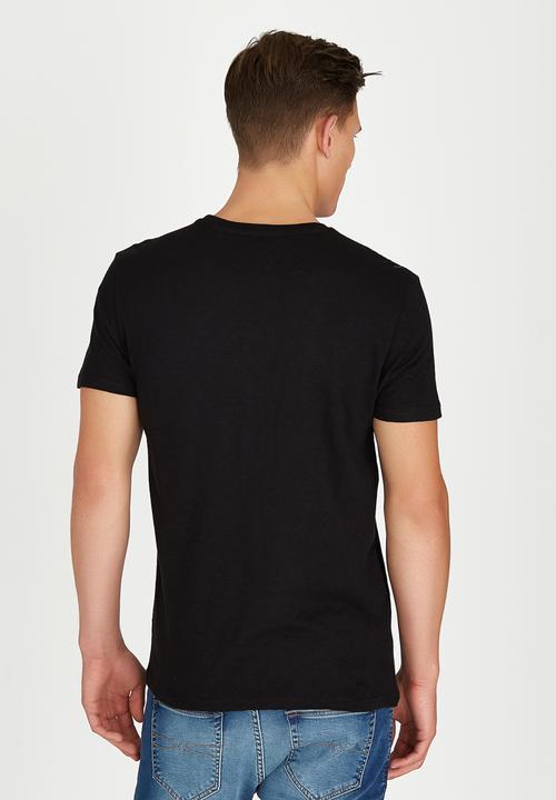 Polo Jeans Co. - Printed Slub T-Shirt Black
