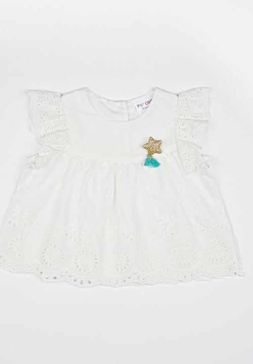 Pop Candy - Girls Top White