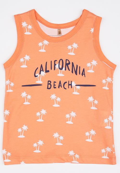 Soobe - Printed Vest Orange