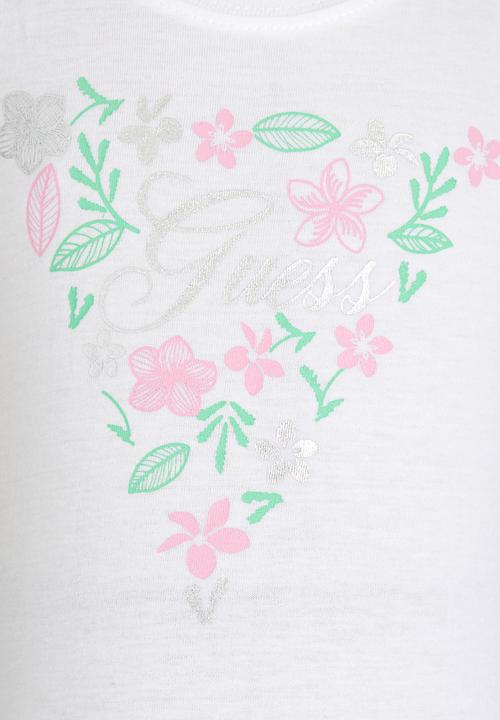 GUESS - Flower Triangle White
