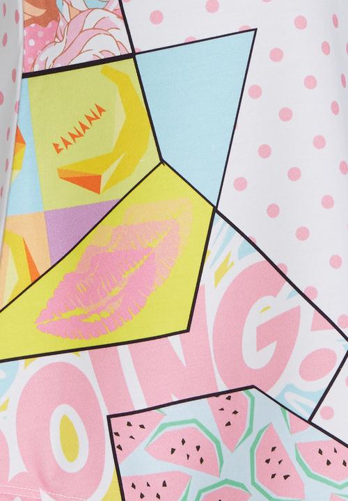 Soobe - Printed Dress Multi-colour