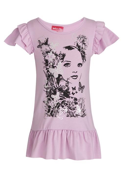 Pop Candy - Printed  Tee Pale Purple