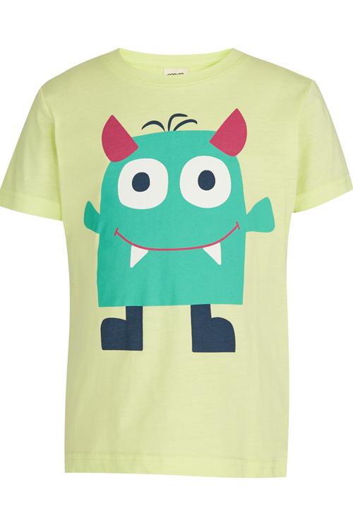 Soobe - Boys  Printed Tee Yellow