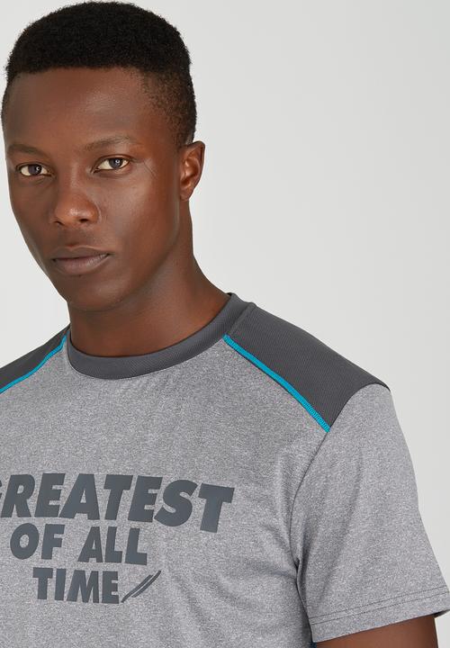 Lithe - Moisture Management Tee Grey