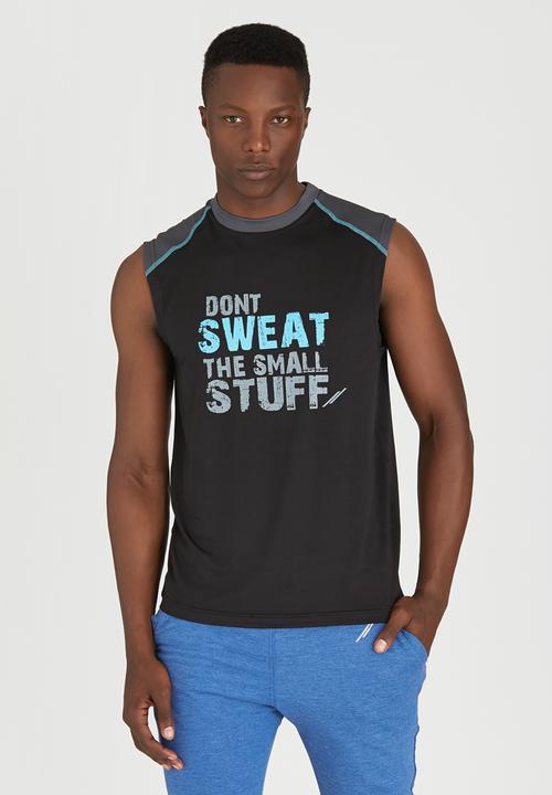 Lithe - Muscle Spandex Vest Black