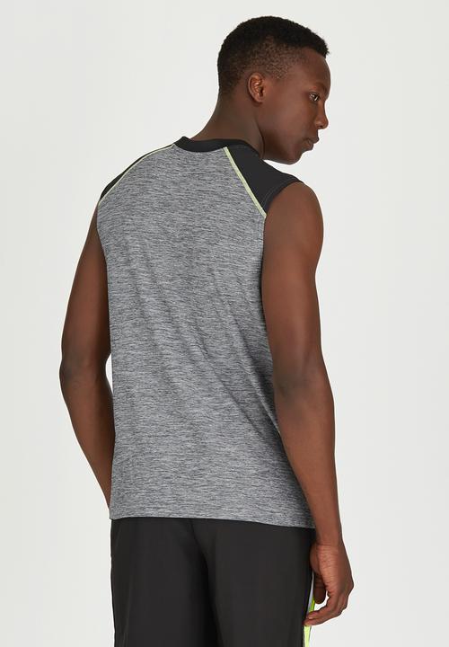 Lithe - Muscle Spandex Vest Grey