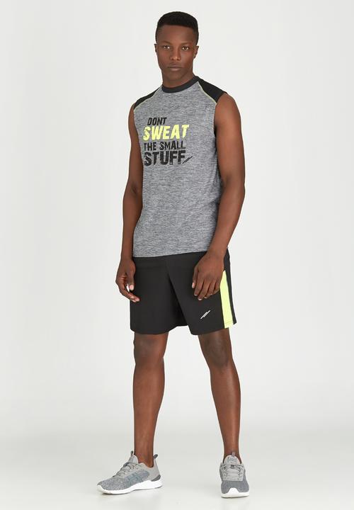 Lithe - Muscle Spandex Vest Grey