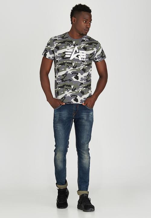 Alpha Industries - MENS T SHIRT Grey
