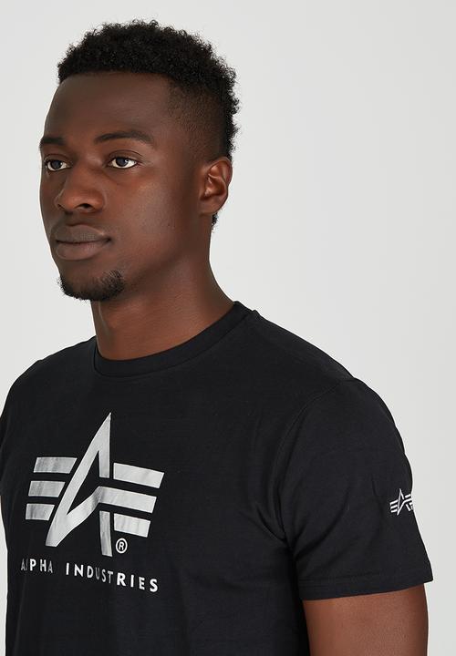 Alpha Industries - Flying a Foil T-Shirt Black