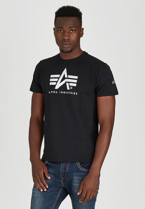 Alpha Industries - Flying a Foil T-Shirt Black