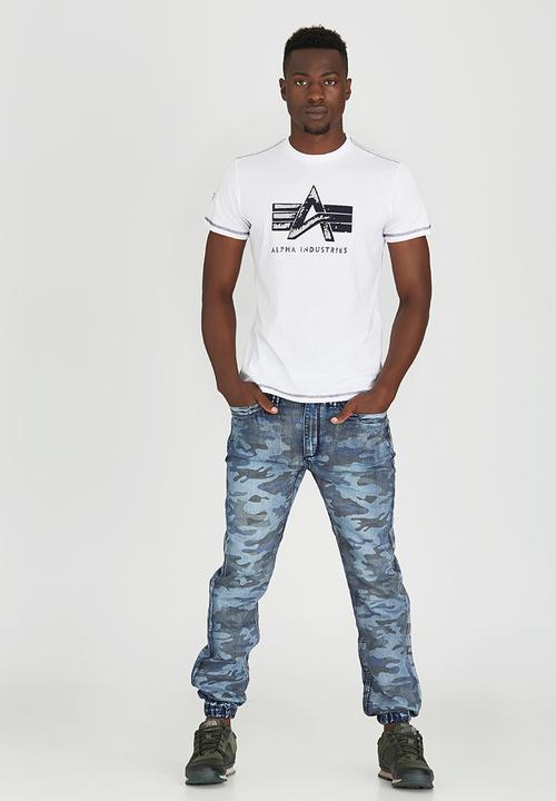 Alpha Industries - MENS T SHIRT White