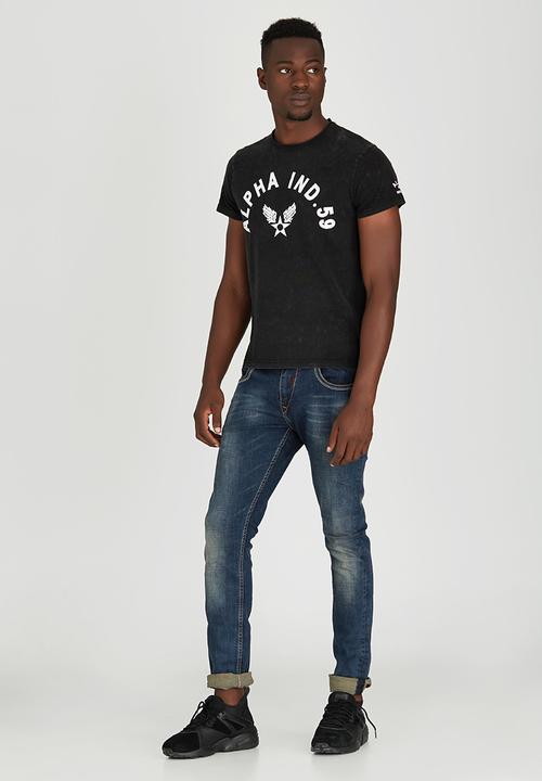 Alpha Industries - Mortar T-Shirt Dark Grey