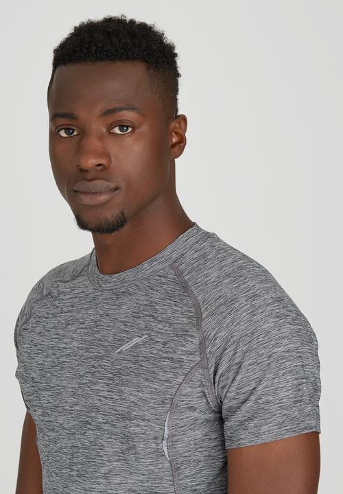 Lithe - Splinter Spandex Short Sleeve Grey