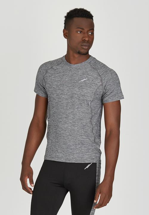 Lithe - Splinter Spandex Short Sleeve Grey