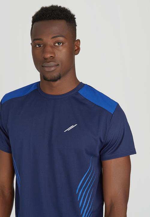 Lithe - Moisture Management Tee Blue