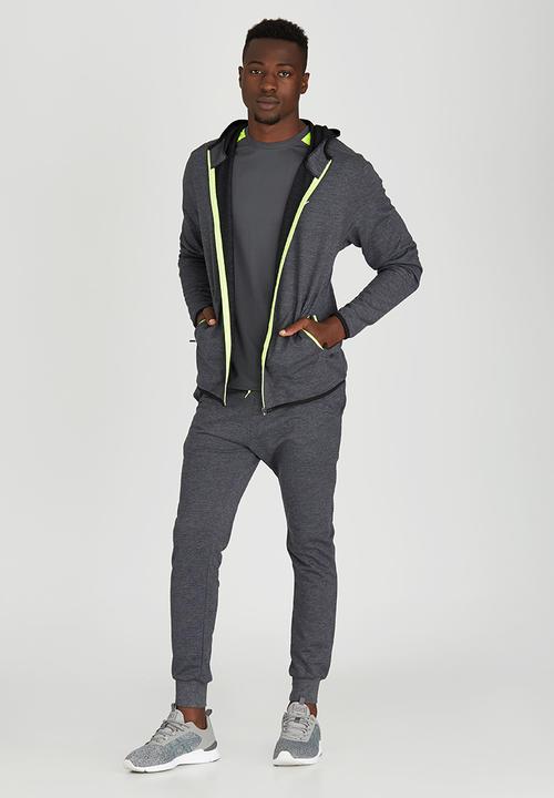 Lithe - Sweatshirt Hoody Dark Grey